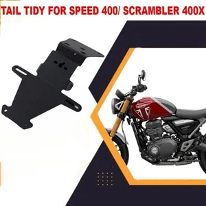 "TAIL TIDY, BLACK" FIT FOR TRIUMPH SPEED 400 & SCRAMBLER 400 - Picture 1 of 7