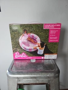 Barbie Piscina Inflable Redonda Doble Anillo, 48" Diámetro, Apta para Niños 6+ - Imagen 1 de 2