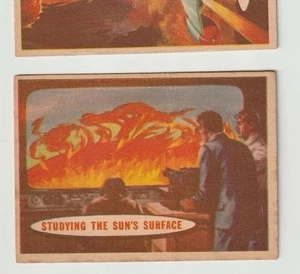 VINTAGE 1958 A&BC SPACE TRADING CARDS 78 STUDYING THE SUN UK SMALL LOGO EXC! - Picture 1 of 2