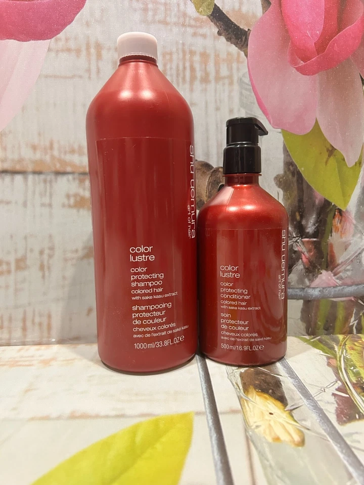 Shu Uemura Color Lustre Color Protecting Shampoo 33.80z and Conditioner 16.9 oz - Image 1 of 1