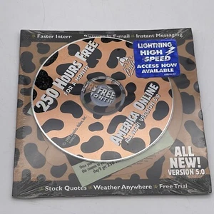 AOL America Online Promo Mailer Disk 5.0 250 Hrs Free - Picture 1 of 2