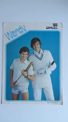 WENDY 1822 SPORTS SLIPOVER AND SWEATER KNITTING  PATTERN ♡ - Image 1 of 3