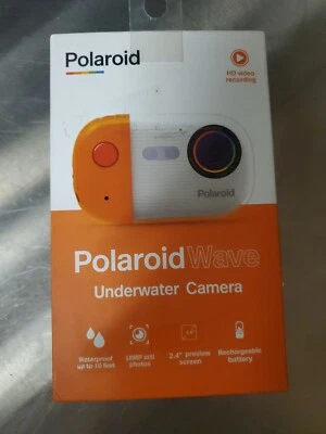 Polaroid Wave Underwater Camera (Orange/White) - Image 1 of 3