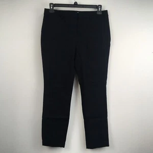 Liz Claiborne Emma Ankle? Pants Womens 10S NEW Charcoal Slim Straight Leg - Picture 1 of 12