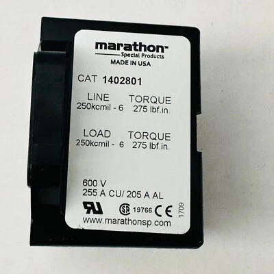MARATHON SPECIAL PRODUCTS 1402801 TERMINAL BLOCK - Image 1 of 4