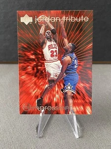 1997-98 Upper Deck Michael Jordan Tribute - #mj49 Michael Jordan Impressions - Picture 1 of 2