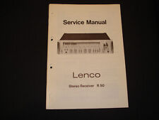Original Service Manual Schaltplan  Lenco A 50