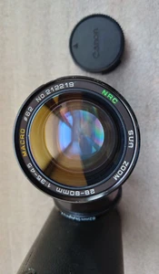 SUN ZOOM LENS for CANON MACRO 28-80mm 1:3.5-4.5 NRC - Picture 1 of 17