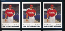 Lot (3) 1996 Team Issue #23 David Francia Batavia Clippers (FP12) SWSW7