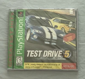 Test Drive 5 For Playstation 1 / PS1 - NEW + SEALED - Greatest Hits + Hangtab - Picture 1 of 8