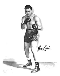 Leggenda della boxe Joe Louis foto 8x10 #2 - Foto 1 di 2