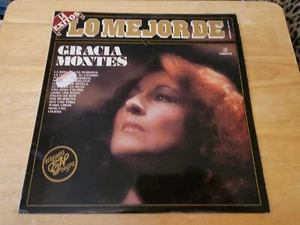 Lo Mejor de Gracia Montes: 14 Exitos - 12" Vinyl LP Spanish, Columbia Spain Imp - Picture 1 of 6