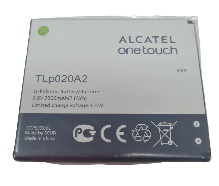 🔋 OEM Alcatel TLP020A2 Battery Replacement OneTouch Pop S3 Star A845L OT-505a - Image 1 of 1