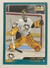 2003-04 MARC-ANDRE FLEURY O-PEE-CHEE ROOKIE CARD #340 PITTSBURGH PENGUINS