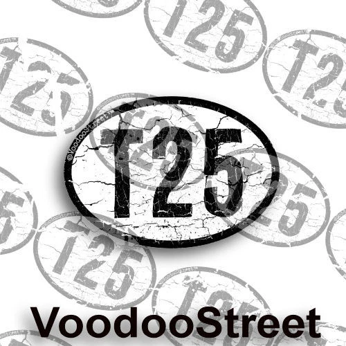 T25 Sticker Alte Schule Vintage Surf Aufkleber - Gut! 95mm - Bild 1 von 1