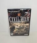 History Channel: Civil War - A Nation Divided (Sony PlayStation 2, 2006) PS2 NEW