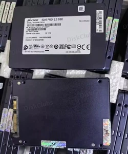 MICRON 5200 PRO 1.92TB 2.5" SATA MTFDDAK1T9TDD-1AT1ZABYY FW:D1MU004 1920GB SSD - Afbeelding 1 van 2