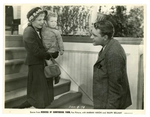 RALPH BELLAMY original 1930s movie photo lot of 2, HELLDORADO, SUNNYBROOK FARM - Picture 1 of 2