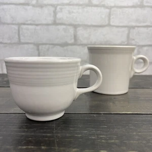 Fiesta Ware 6oz tea cup and 8oz coffee mug Set Of 2 Home Laughlin USA - Picture 1 of 12