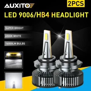 9006 LED Headlight Bulb High Low Beam Plug&Play 6500K White Fanless Headlamp GUS - Picture 1 of 12