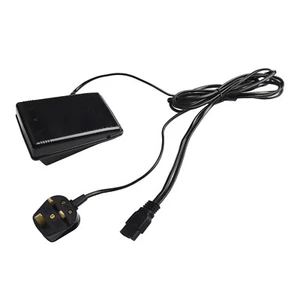 Easy to install sewing machine foot speed control pedal with UK 3 pin plug - Picture 1 of 8