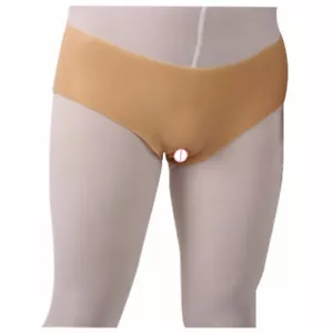 Silicone Fake Vagina Panty Cosplay Silicone Underwear Transgender Crossdresser - Picture 1 of 12
