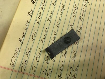 1931 1932 1933 estrangulador castaño rojizo o soporte de cable del acelerador  Foto 1 de 3