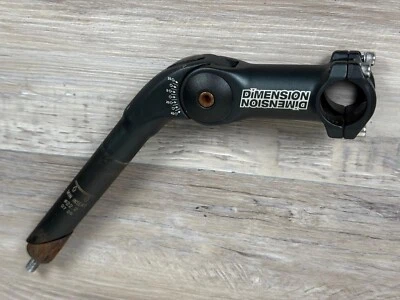 Adjustable Dimension Stem 90mm 25.4mm Clamp 0-40 Degrees Black Comfort Hybrid - Imagem 1 de 4