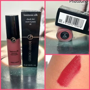 NIB Giorgio Armani ~ 65 INTENSE BERRY ~ Luminous Silk Cheek Tint 12ml - Picture 1 of 8