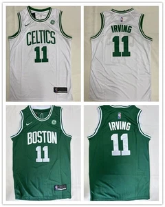 Men's Vest Boston Celtics #11 Irving Basketball Jerseys Stitched Classic - Picture 1 of 10