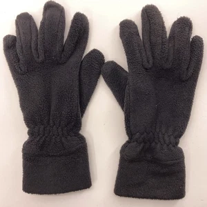 Hotfingers Women S Black Fleece Winter Gloves Longer Cuff - Picture 1 of 5