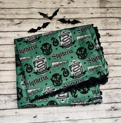 Mini cobertor tema bruxas bruxas bruxas etiqueta ao longo Lovey menino menina - Imagem 1 de 2