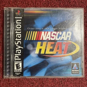 NASCAR Heat (Sony PlayStation 1, 2000) - Picture 1 of 3