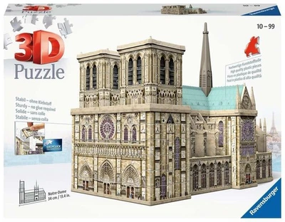 Ravensburger Notre Dame Parijs - 3D puzzel gebouw - 324 stukjes - Image 1 of 4