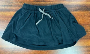 Girl's Cat & Jack Skirt with Shorts Attached- Black Size S (6/6X) - Picture 1 of 5