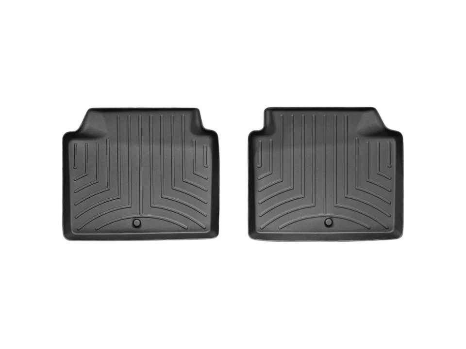WeatherTech Floorliner для 2009-2010 Hyundai Genesis - 2-й ряд, черный - Изображение 1 из 4