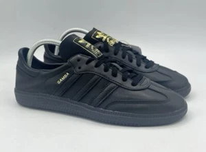 Adidas Samba Decon schwarz gold metallic Turnschuhe IG6172 Herren Größe 8 Damen 9 " - Bild 1 von 5