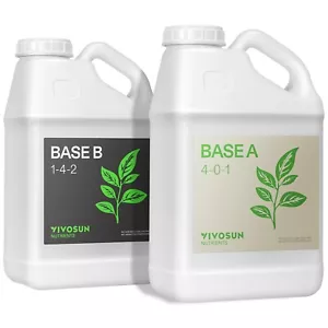 1 Gallon Patio Plants Food Liquid Nutrients Base Grow Big Hydroponic Flowering - Picture 1 of 7