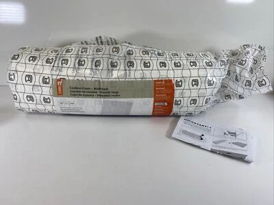 Accesorios Clásicos 25" x 10" x 10" Pulgadas Patio Salón Cojín Espuma Nuevo Foto 1 de 4