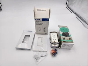 Eaton RFAS05DW Z-Wave Anyplace Kit, RF9575DW, RFTR9505-TDW, Buchse + Schalter - Bild 1 von 2