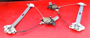 03-07 HONDA ACUERDO REGULADOR VENTANA ELÉCTRICA MOTOR PISTA CONJUNTO PAR AMBOS OEM CUPÉ - Imagen 1 de 7