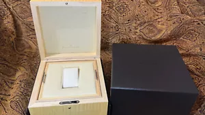 BLANCPAIN BOX/CHEST GENUINE Swiss Made BLAN CPAIN Wood watch Watch/Jewelry case - Picture 1 of 21