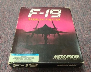 Microprose Computer Wargame F-19 Stealth Fighter (Brand New!) Ships Immediately! - Picture 1 of 12