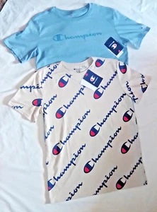 Two New Champion Athletic Apparal Crewneck T-Shirts - Youth XL - Picture 1 of 7
