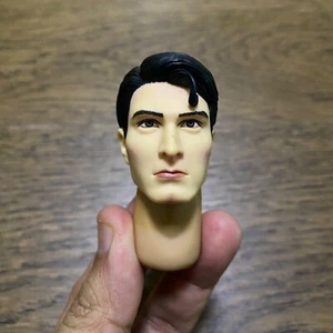 1/6 HOT TOYS : MMS14 SUPERMAN RETURNS VERSION MASTER PIECE : HEAD SCULPT + NECK - Picture 1 of 8
