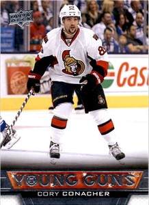 2013-14 Upper Deck #210 CORY CONACHER  RC Rookie YG Ottawa Senators 
