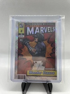 WANDER FRANCO Marvels 2022 Panini Donruss Béisbol RC Diamante PRIZM Novato SP - Imagen 1 de 6