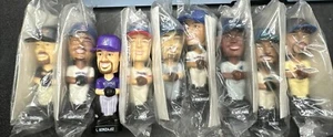 Lot of 9 2002-2003 Post Cereal MLB Baseball Mini Bobbleheads Assorted 3” - Picture 1 of 19