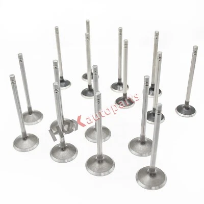 16PCS Intake Exhaust Valves For 2010-2017 Chevrolet Equinox GMC Terrain 2.4L - Image 1 of 4