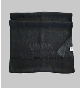 Armani Collezioni Dunkelgrau Wollmischung? langer Schal 180*48 cm - Bild 1 von 13
